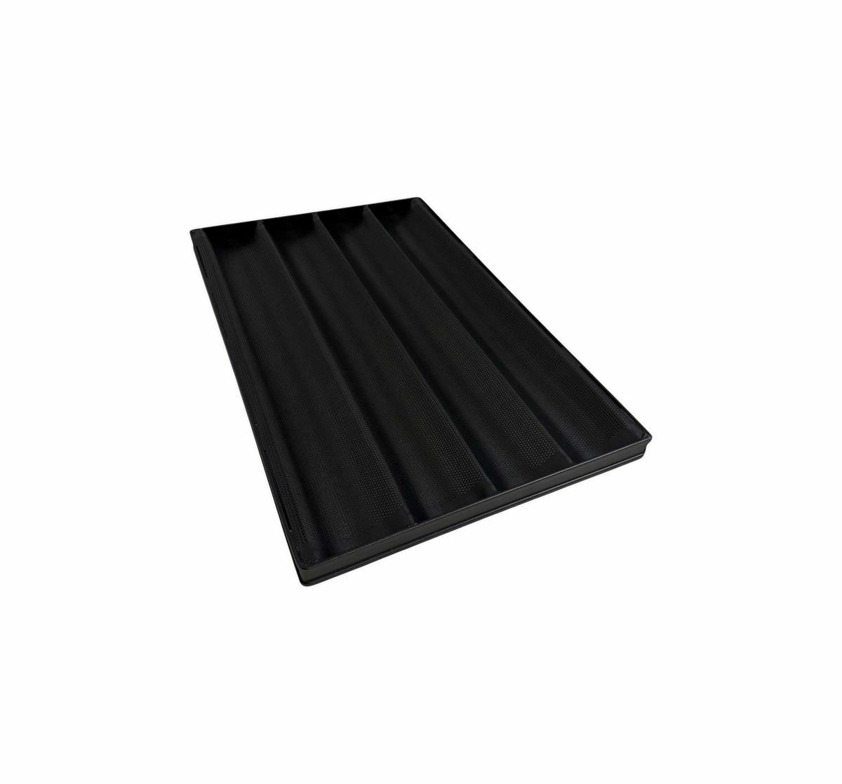 Plaque à baguette 40/60 - 4 rainures 